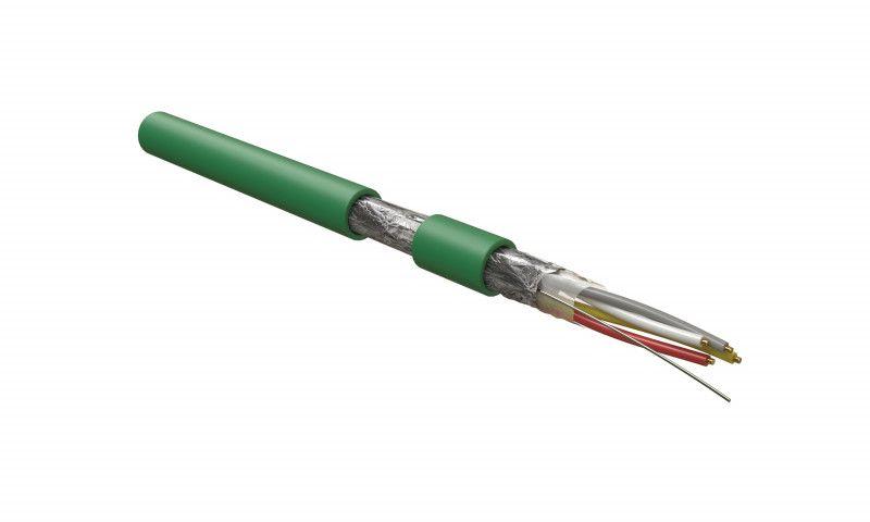 кабель интерфейса knх/eib 4х20 awg однопров. жилы (solid) f/utp pvc knх-f-4х20/1-pvc-gr з (уп.500м) hyperline 444100 от BTSprom.by