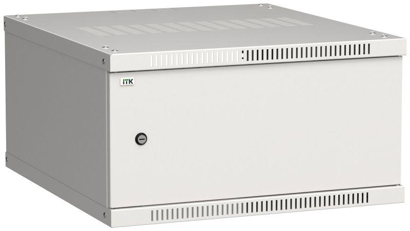 шкаф linea we 6u 600x650мм дверь металл сер. itk lwe3-06u67-mf от BTSprom.by