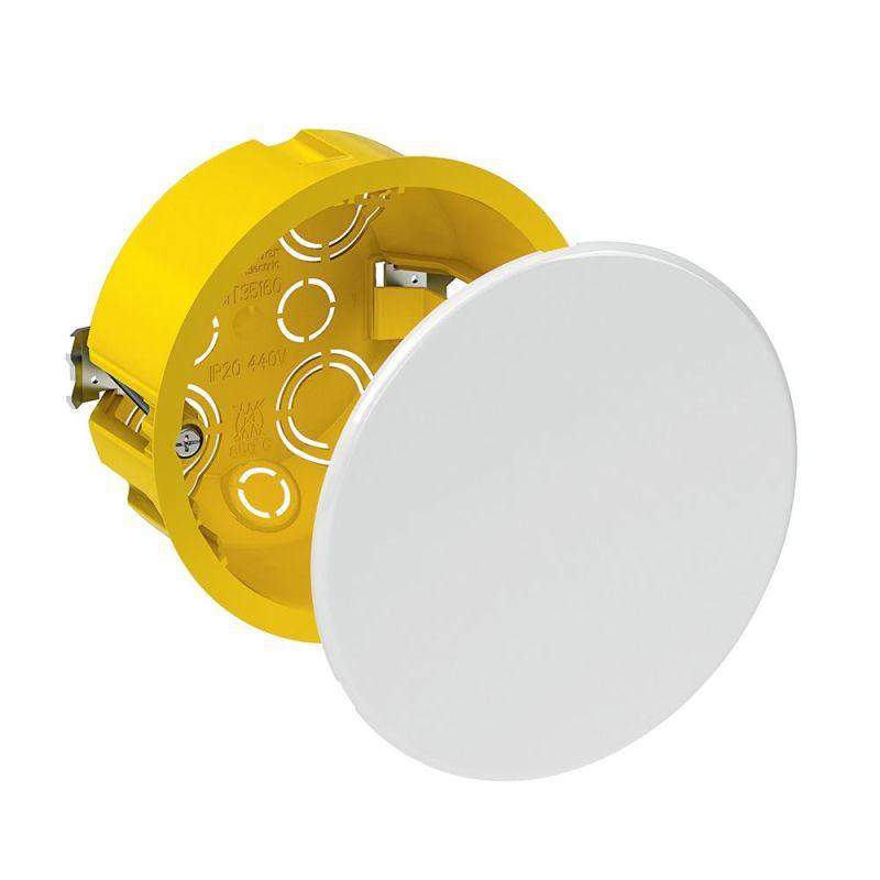крышка монтажной коробки d92мм на винтах se lex1420540r от BTSprom.by