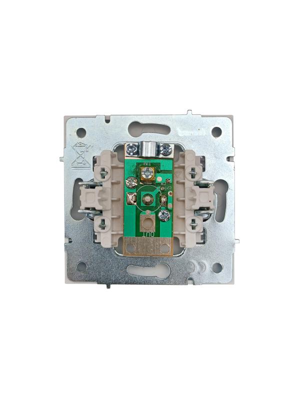  Розетка ТВ оконечная СП ZIMA IP20 бел. LEZARD 704-0288-130 фото в каталоге от BTSprom.by