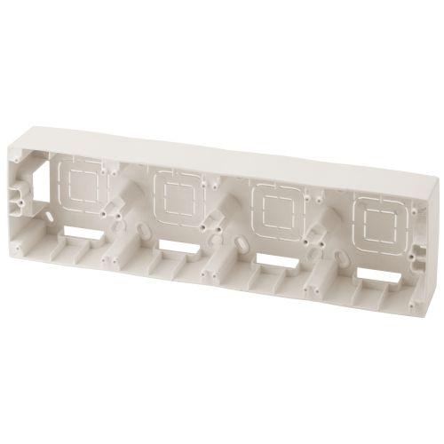 коробка наклад. монтажа 4 поста эра12 сл. кость 12-6104-02 эра б0043191 от BTSprom.by