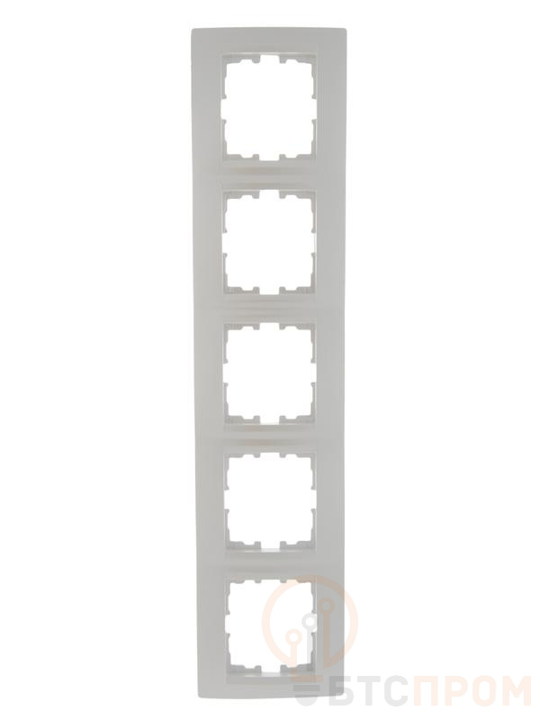 Рамка 5-м Karina горизонт. жемчуж./бел. перламутр LEZARD 707-3000-150 фото в каталоге от BTSprom.by  Рамка 5-м Karina горизонт. жемчуж./бел. перламутр LEZARD 707-3000-150 фото в каталоге от BTSprom.by
