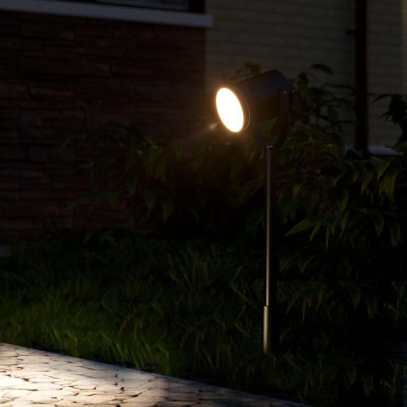  Светильник Sonata 1х35Вт GU10 IP54 170-240В 90х90х470мм НТУ садово-парковый грунтовой GAUSS GD155 фото в каталоге от BTSprom.by