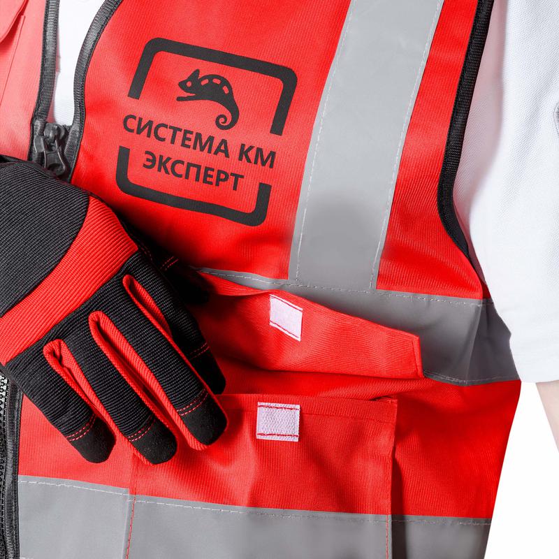  Жилет сигнальный "Премиум" СИСТЕМА КМ Vest-KM-XXXL размер XXXL КМ LO51639 фото в каталоге от BTSprom.by