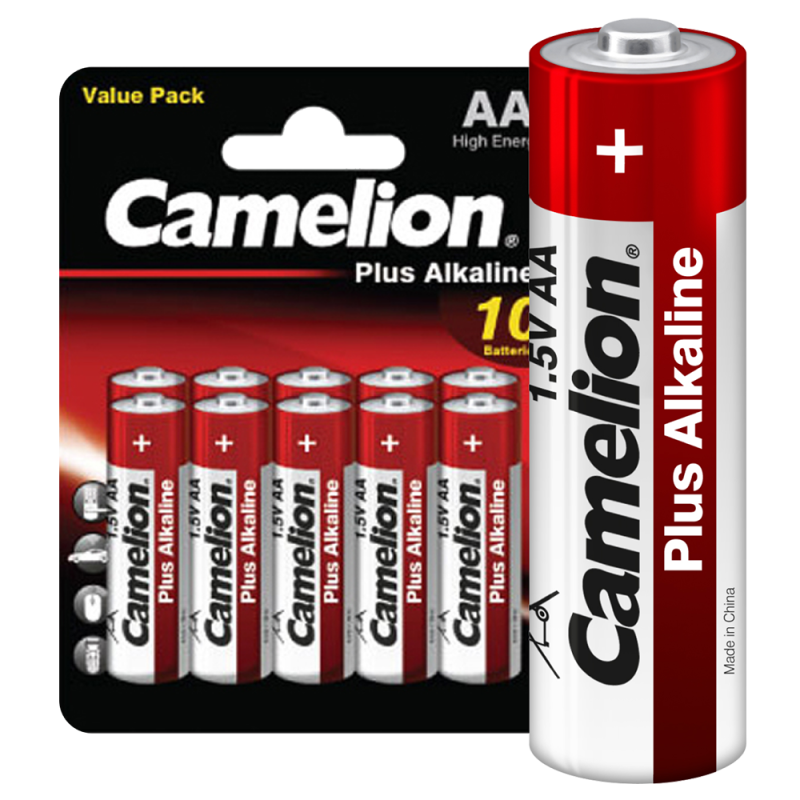 элемент питания алкалиновый aaa/lr03 1.5в plus alkaline bl10 (уп.10шт) camelion 14853 от BTSprom.by