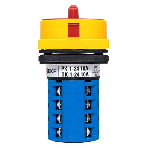  Переключатель кулачковый ПК-1-24 10А 4п "1-0-2" с блокировкой IP65 PROxima EKF pk-1-24-10-a65 фото в каталоге от BTSprom.by