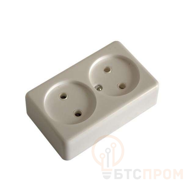 Розетка 2-м ОП 16А IP20 без заземл. бел. БЕЛТИЗ РА 16-008 фото в каталоге от BTSprom.by  Розетка 2-м ОП 16А IP20 без заземл. бел. БЕЛТИЗ РА 16-008 фото в каталоге от BTSprom.by