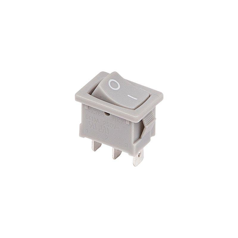 выключатель клавишный 250в 6а (3с) on-on сер. mini (rwb-202 sc-768) rexant 36-2133 от BTSprom.by