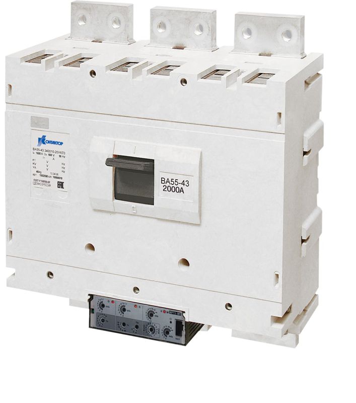 выключатель автоматический 3п 1600а 33.5ка ва55-43-335170-00 ухл3 690в контактор 1028127 от BTSprom.by