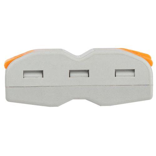  Клемма строительно-монтажная СМК 422 проходная 2 плюса с рычагом 0.08-4кв.мм (уп.50шт) ЭРА Б0057074 фото в каталоге от BTSprom.by