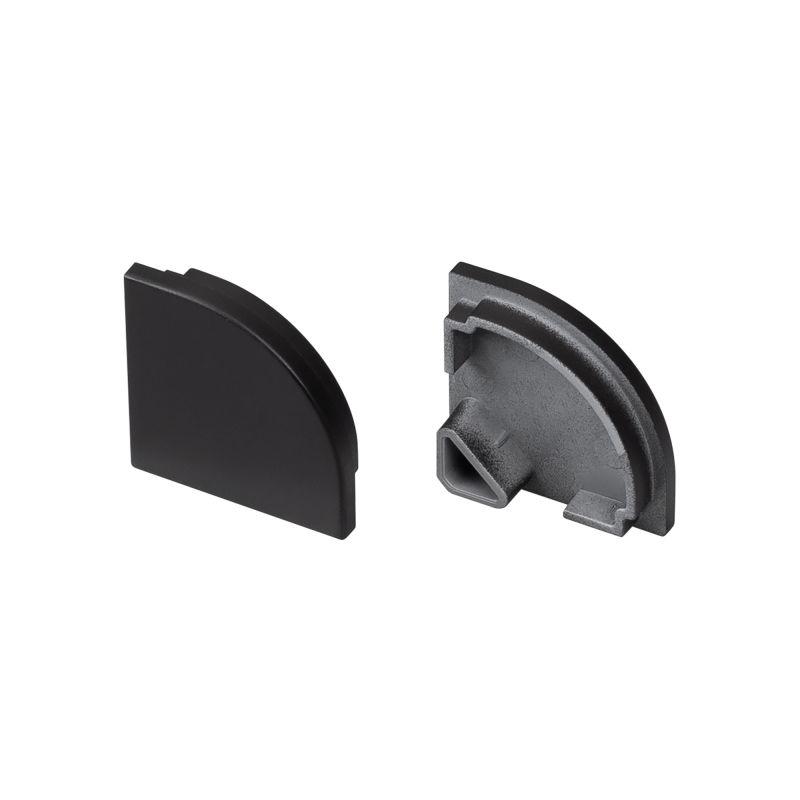 заглушка sl-kant-h20 black глухая пластик (комплект) arlight 049404 от BTSprom.by
