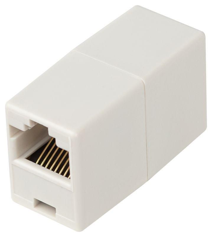 адаптер проходной rj45-rj45 кат.5e неэкранир. (уп.20шт) эра б0056898 от BTSprom.by