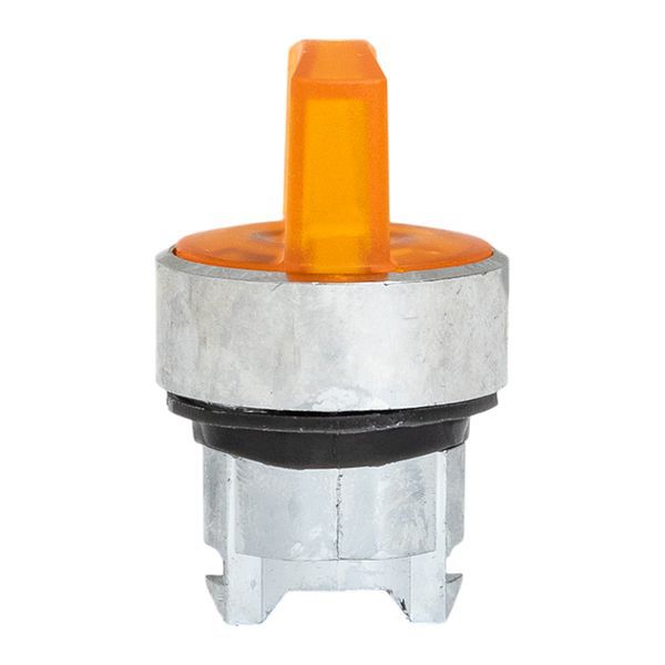  Механизм переключателя исполнительный XB4 IP65 на 3 положения возвратный без фиксации с подсветкой с короткой ручкой желт. EKF XB4BD3L-Y-65 фото в каталоге от BTSprom.by