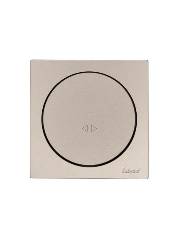  Выключатель промежуточный 1-кл. СП OSEN 10А IP20 механизм титан LEZARD 743-3788-107 фото в каталоге от BTSprom.by