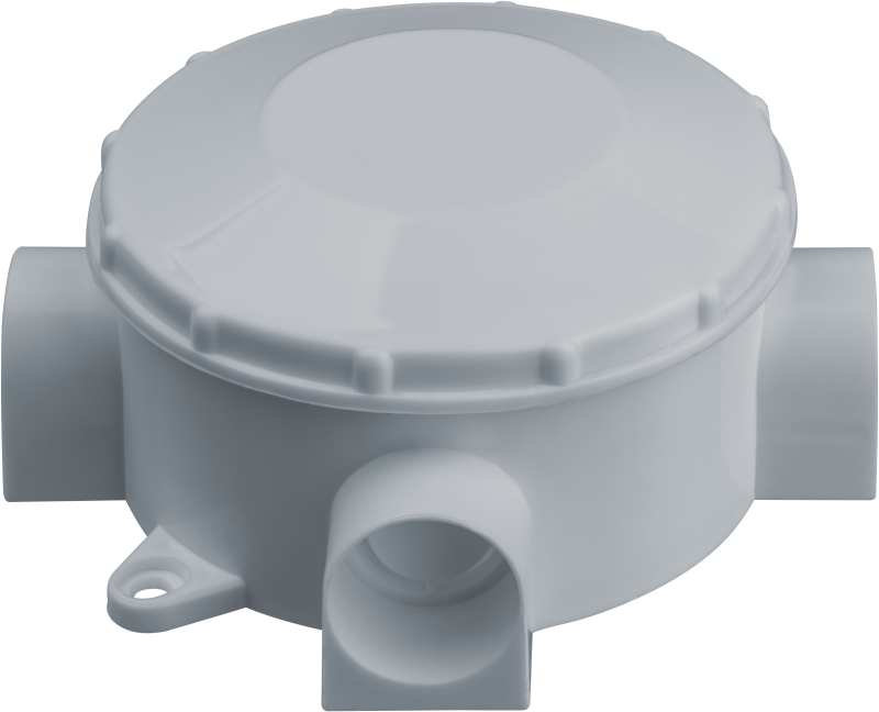 коробка распаячная 93 759 nss-db-70-35-wh открытого монтажа трехрожковая бел. navigator 93759 от BTSprom.by