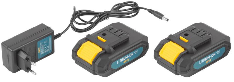  Дрель-шуруповерт аккумуляторная 18В 0-450/1550об/мин 29Нм 2 (Li-Ion) 1.3А.ч FIT 80199 фото в каталоге от BTSprom.by