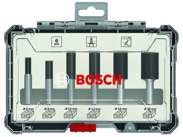 набор пазовых фрез 8мм (6шт) bosch от BTSprom.by