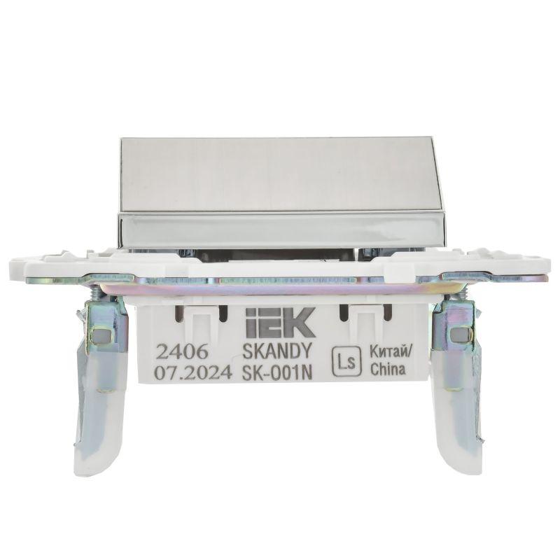  Вывод кабеля SKANDY SK-O01N никель IEK SK-VK10-0-K50 фото в каталоге от BTSprom.by