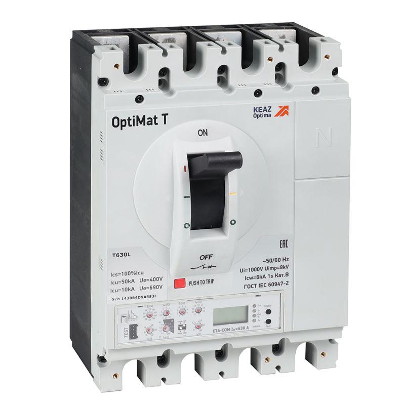 выключатель автоматический optimat t250v etn 63a 4p кэаз 356687 от BTSprom.by