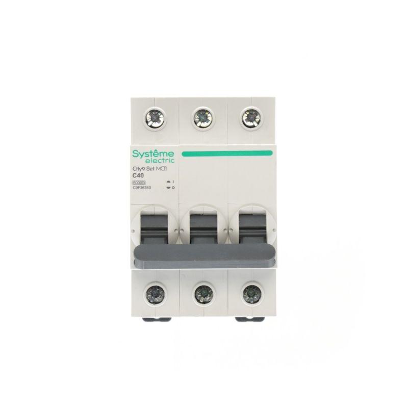  Выключатель автоматический 3п City9 Set (АВ) С 40А 6кА 400В SE C9F36340 фото в каталоге от BTSprom.by