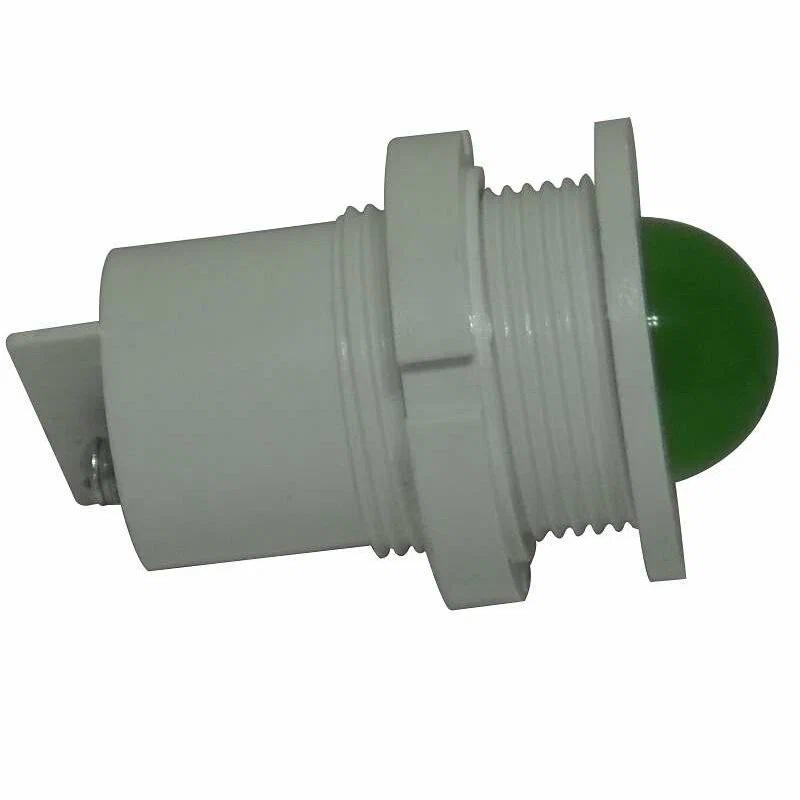 лампа светодиодная скл-11а-л-2-220-ч 220в 50гц/пост. черн. корпус диаметр посадочного отверстия 27мм ухл2.1 зел. реле и автоматика a8021-32100451 от BTSprom.by