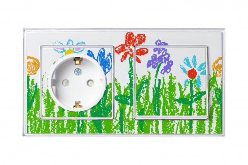  Розетка 1-м СП AtlasDesign Art 16А IP20 с заземл. защ. шторки механизм бел. SE ATN200145 фото в каталоге от BTSprom.by