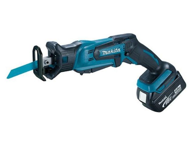 аккум. сабельная пила makita lxt djr 185 rme в чем. (18.0 в, 2 акк., 4.0 а/ч, li-ion, дерево до 50 мм, металл до 50 мм) djr185rme от BTSprom.by