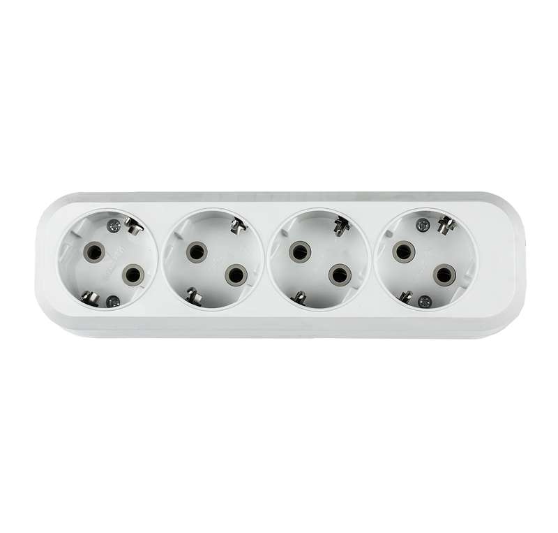 колодка уз-4-grand 4-м с заземл. 5140 asd / in home 4690612000503 от BTSprom.by