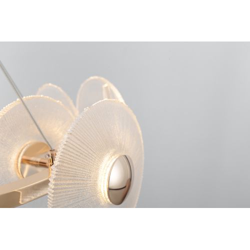  Люстра светодиодная Helena 6134-101 LED 30Вт 3000К дизайн Rivoli Б0061977 фото в каталоге от BTSprom.by