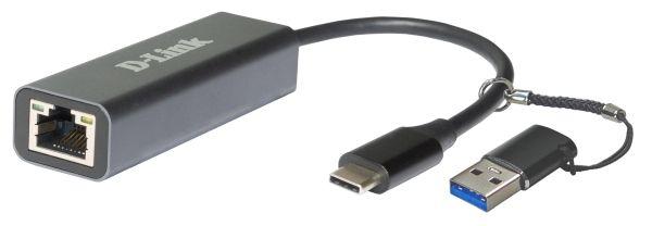 адаптер сетевой dub-2315/a1a 2.5 gigabit ethernet/usb type-c (переходник usb type-c/usb type-a) d-link 1861435 от BTSprom.by