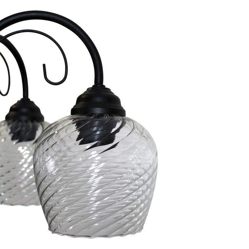  Светильник "Берта" 151 (плафон 8270) НСБ 01-5х60-132 Е27 ИУ черн. муар Элетех 1005404647 фото в каталоге от BTSprom.by