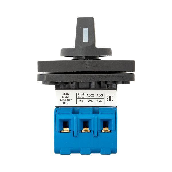  Переключатель кулачковый ПК-2-13 3П 25А "ВКЛ-ВЫКЛ" EKF pk-2-13-25 фото в каталоге от BTSprom.by