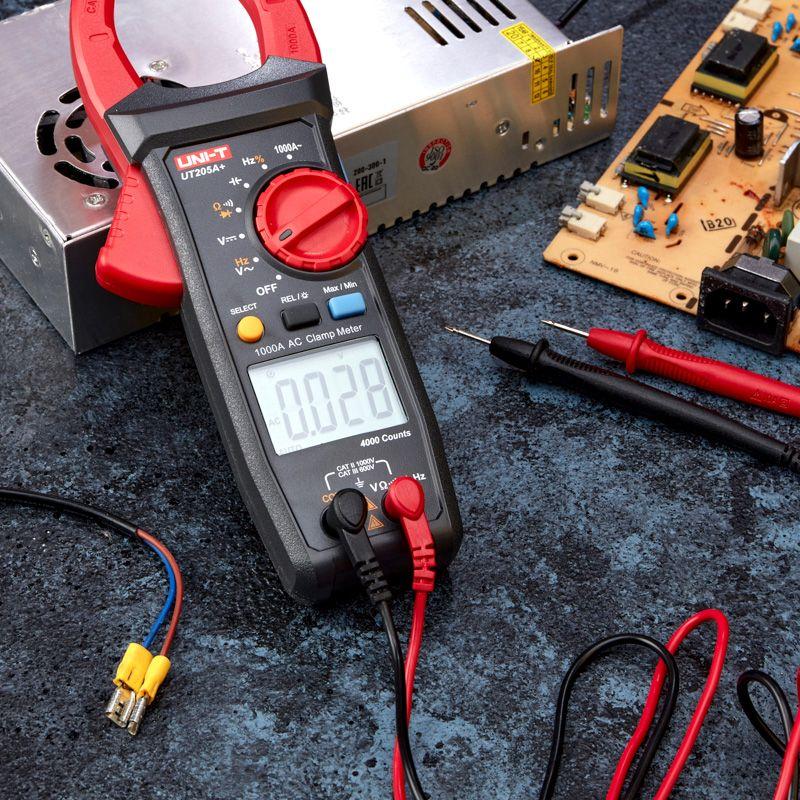  Клещи токовые UT205А+ UNI-T 13-1065 фото в каталоге от BTSprom.by