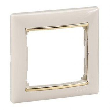рамка 1-м valena classic сл. кость/зол. штрих (diy-упак.) iek 695646 от BTSprom.by