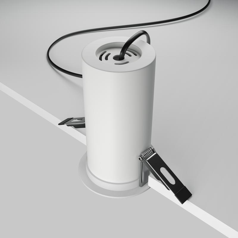  Светильник FOCUS LED 12Вт 3000К 60град. встраив. Maytoni DL125-L12-3K-W фото в каталоге от BTSprom.by