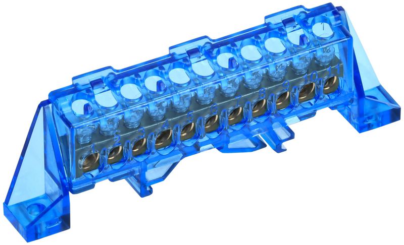 шина нулевая n в комб. изол. "стойка" 6х9-11-с tekfor iek tf-nn10-11-dp-k07 от BTSprom.by