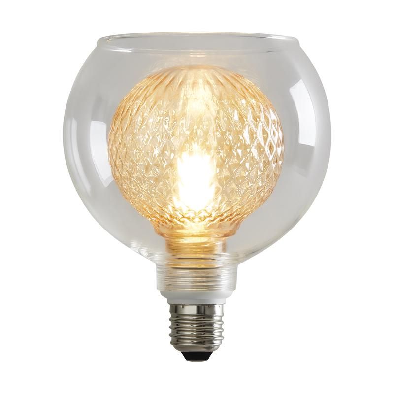 лампа светодиодная loft led g125 4вт 2700к e27 dim voltega 8546 от BTSprom.by