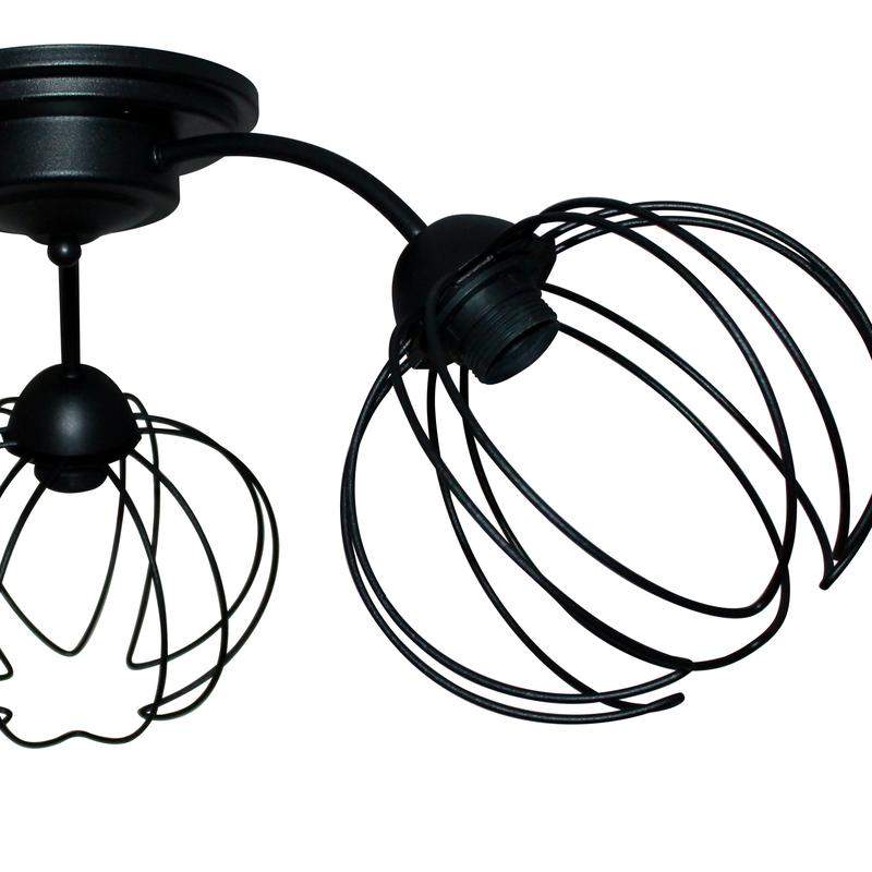  Светильник "Долли" 131 НПБ 01-3х60-198 Е27 ИУ черн. муар Элетех 1005404562 фото в каталоге от BTSprom.by