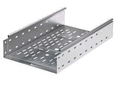 Лоток листовой перфорированный 500х80 L3000 сталь 1мм цинк-ламель DKC 35307ZL от BTSprom.by