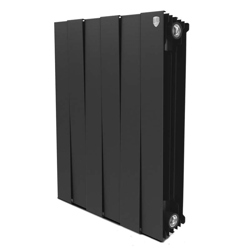 радиатор биметал. pianoforte 500/noir sable-6 секц. royal thermo нс-1054874 от BTSprom.by