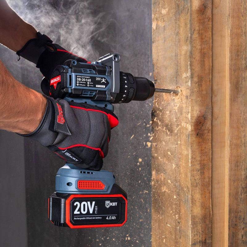  Дрель-шуруповерт DB-20-160 ПРОФИ КВТ 104531 фото в каталоге от BTSprom.by