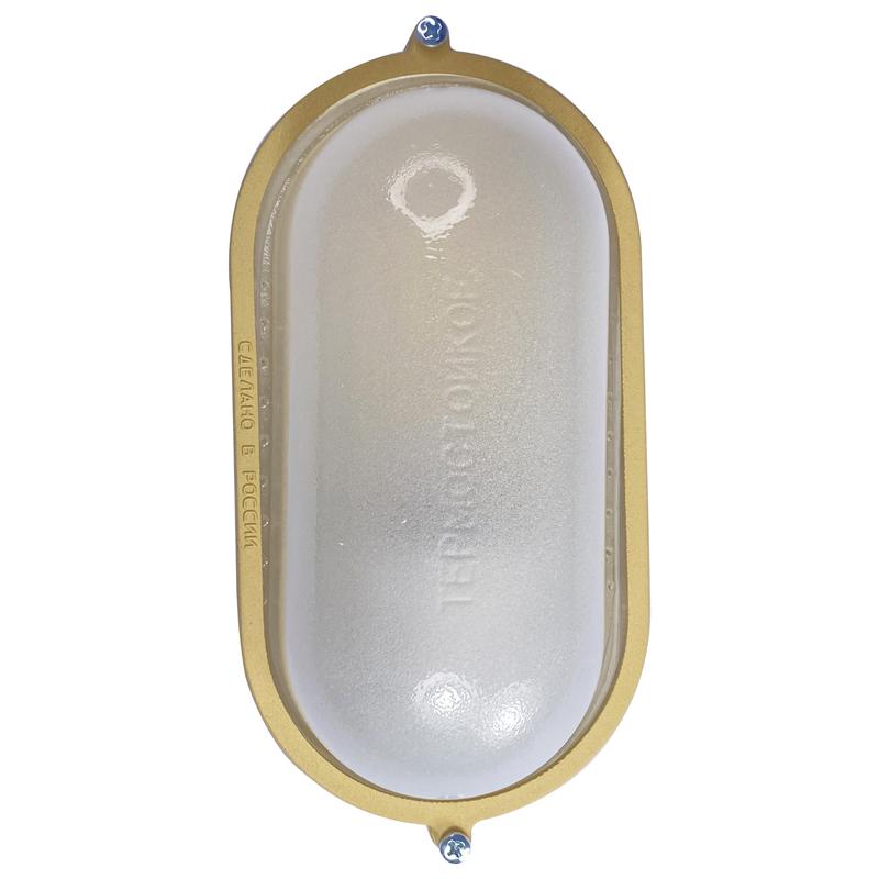  Светильник НББ 03-60-021 "Терма 1401" IP65 овал малый матов./корпус беж. Элетех 1005501016 фото в каталоге от BTSprom.by