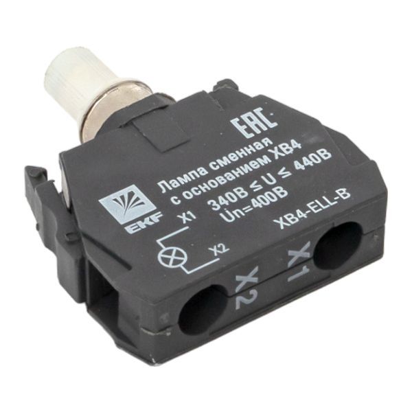  Лампа сменная с основанием XB4 син. 400В PROxima EKF XB4-ELL-B фото в каталоге от BTSprom.by