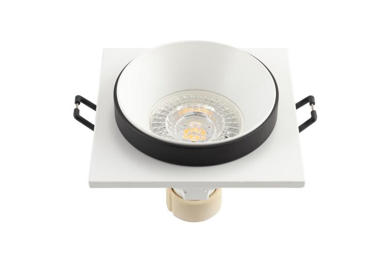  Светильник 50Вт GU10 IP20 встраив. алюм. черн. DENKIRS 545339 фото в каталоге от BTSprom.by