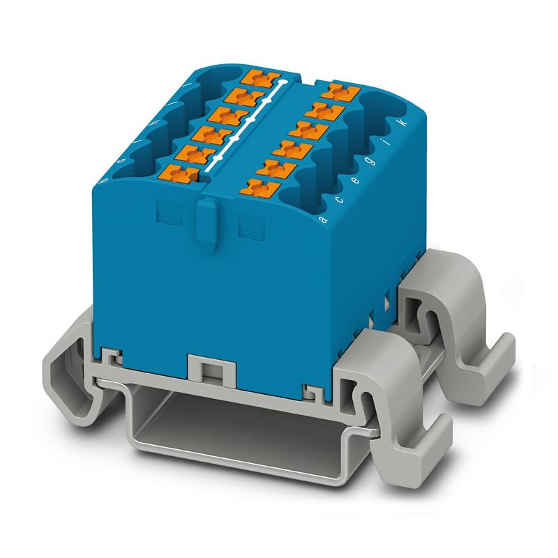 блок распределительный ptfix 12x2.5-ns35a bu phoenix contact 3273156 от BTSprom.by
