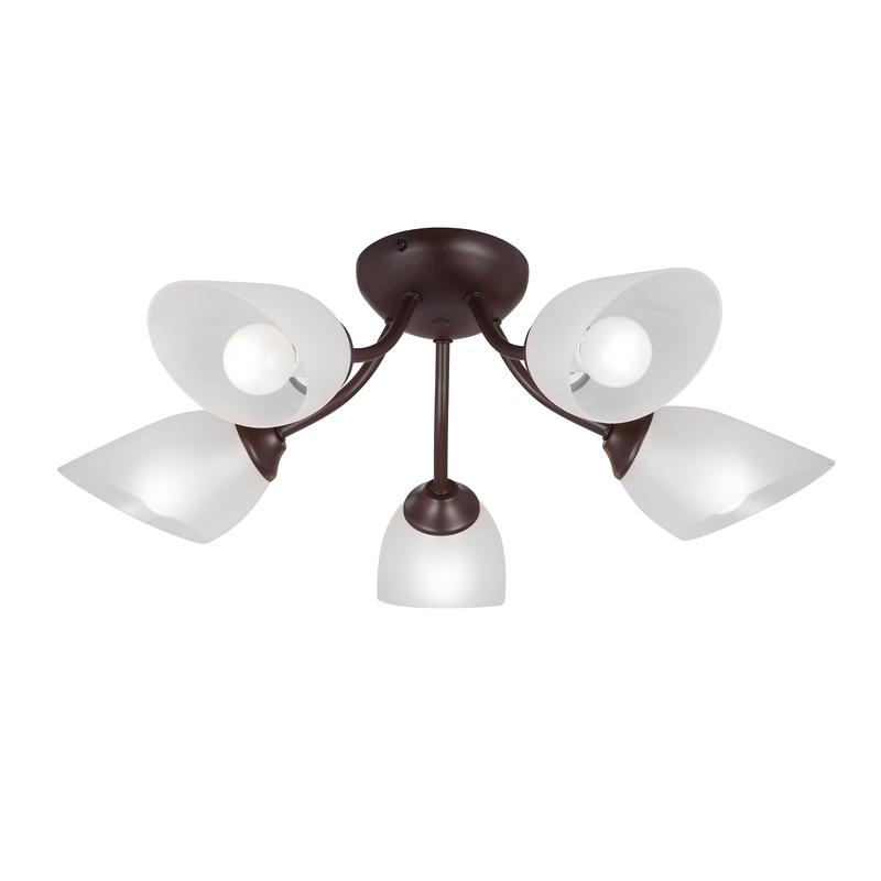 люстра 5хe14 макс. 40вт плафон пп vitaluce v3404/5pl от BTSprom.by