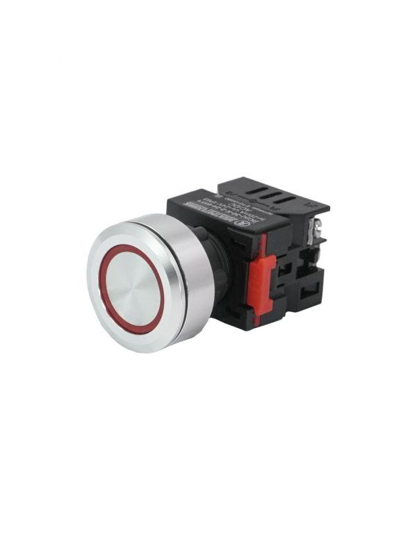 лампа индикаторная лс(к)-30-к-2-24-65у1 светодиодная матрица d30мм 24в ac/dc ip65 красн. электротехник et016990 от BTSprom.by