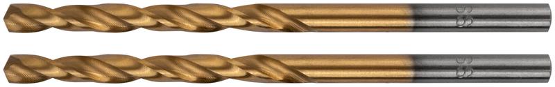  Сверло HSS по металлу титановое покрытие в блист. 4.0мм (уп.2шт) FIT 34340 фото в каталоге от BTSprom.by