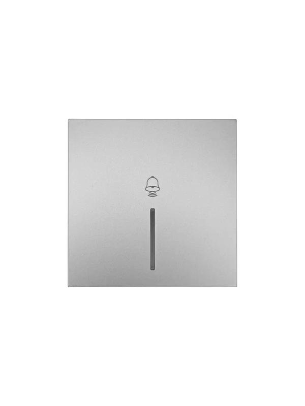 кнопка звонка с индик. сп zima ip20 безвинт. зажим сер. матов. lezard 704-7488-108qc от BTSprom.by