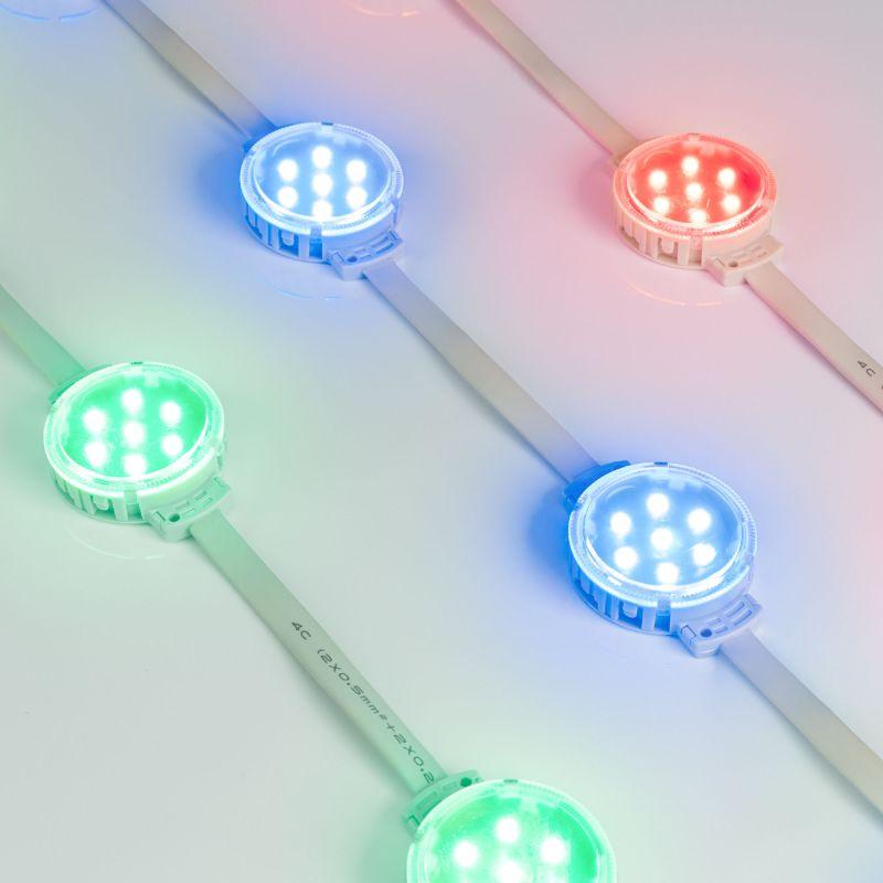 модуль управляемый spi-f7-d50 24в rgb-ram-auto (1.25w ip68 120 deg) (пластик ) arlight 036826 от BTSprom.by